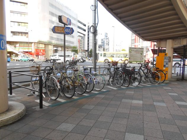 京葉道路第一路上自転車駐車場